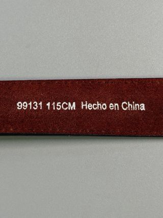 Cinturón Piel Hombre 115cm