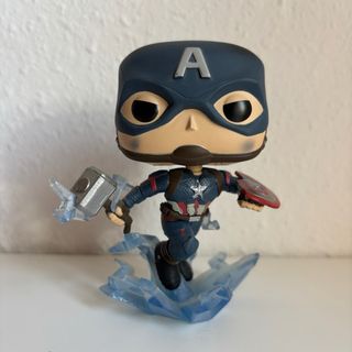 Funko Pop Capitán América con Mjolnir