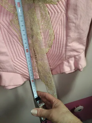 Corpiño Fallera Niña 7-8 Años Rosa