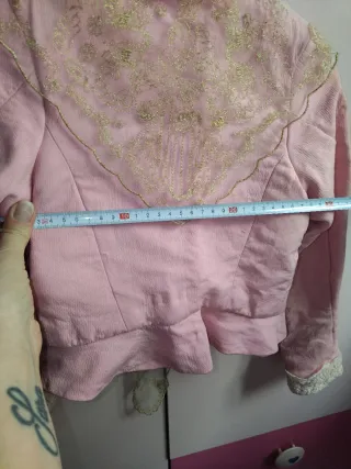 Corpiño Fallera Niña 7-8 Años Rosa