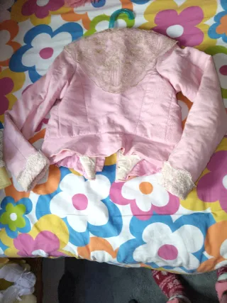 Corpiño Fallera Niña 7-8 Años Rosa