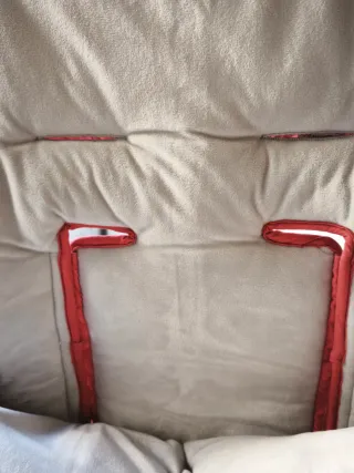 Saco Silla Paseo Minnie Lunares Rojo