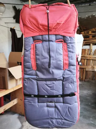 Saco Silla Paseo Minnie Lunares Rojo