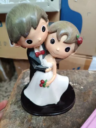 Figura Novios Boda cerámica