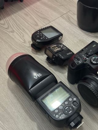 Canon EOS R6 Mark II + Objetivos y Flash