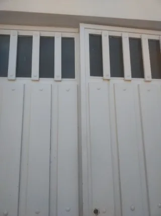 Portón hierro 2 hojas 2.80m ancho x 2.53m alto