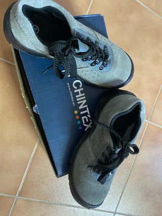 Zapato seguridad gris talla 38