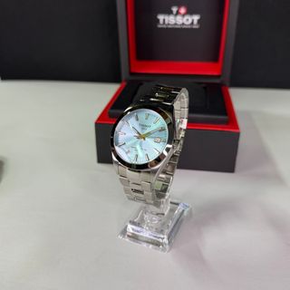 Tissot Gentleman Powermatic Reloj Azul Plateado