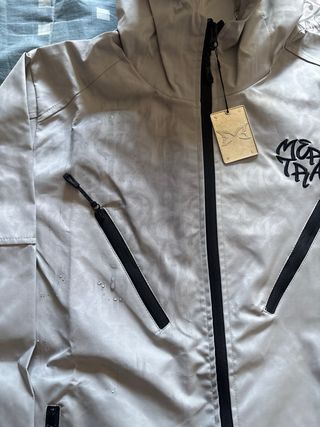 Chaqueta Mertra Gris Reactive Water Nueva con Etiq