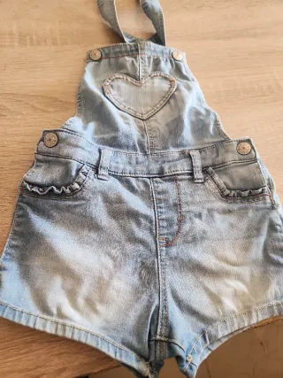 Mono vaquero niña H&M 12-18 meses