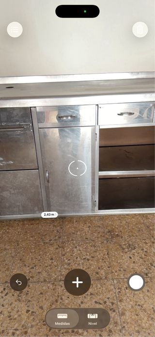 Mesa de bar de acero inoxidable