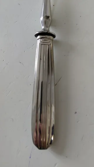 Set 3 posate per arrosti in metallo