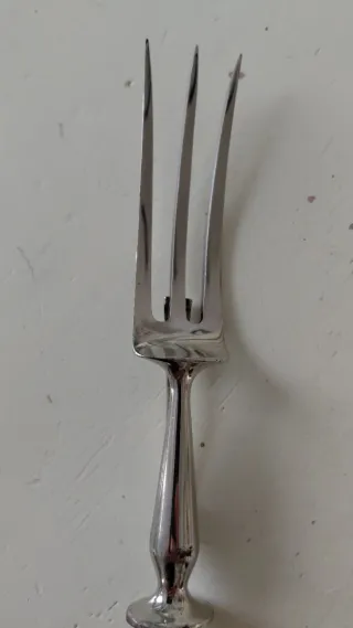 Set 3 posate per arrosti in metallo