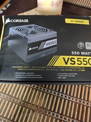 Fuente Alimentación Corsair VS550 W 80 Plus