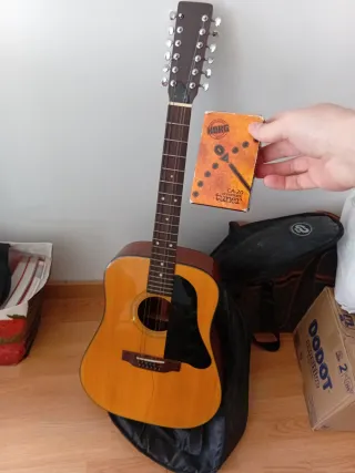 GuitarraRODERICH PAESOLD 12 cuerdas +Afinador