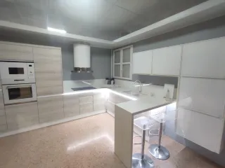 Cocina de exposición moderna