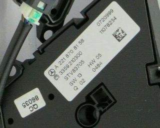 Interruptor de Asiento Conductor MERCEDES-BENZ CLASE S (W221) A2218708158