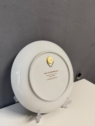 Piatto decorativo vintage “Die Kartenspieler”