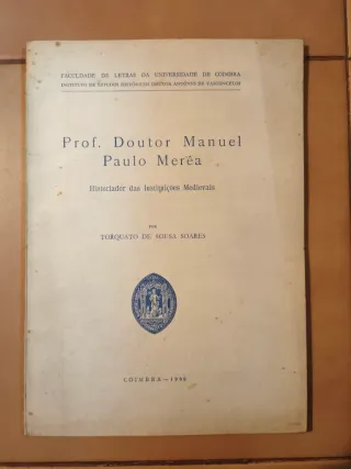 Prof. Doutor Manuel Paulo Merêa