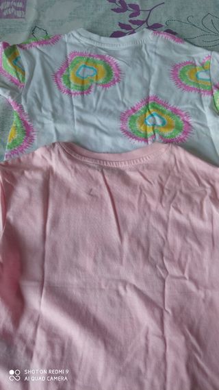 Lote camiseta manga corta