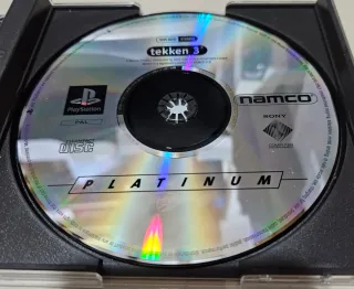 Tekken 3 PS1 Platinum Edición PAL
