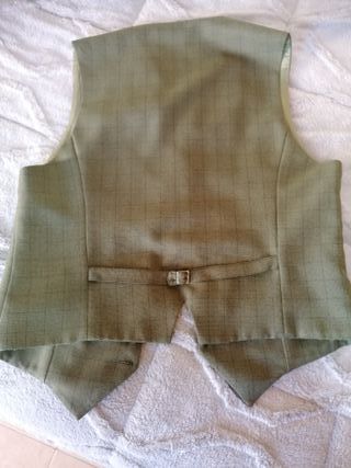 Chaleco verde precioso