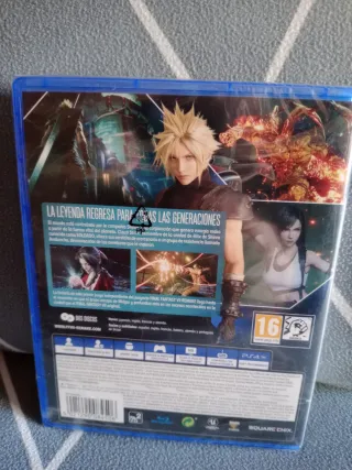 Juego PS4 Final Fantasy VII Remake