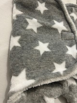 Saco dormir bebé estrellas 65x75cm