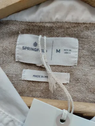 Jersey Springfield beige talla M