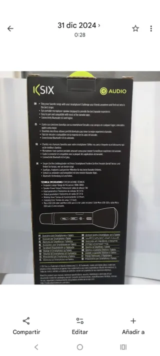 Micrófono Altavoz NUEVO