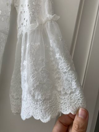 Blusa Boho Chic Italiana Encaje Broderie