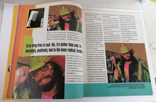 WWF WWE Magazine wrestling vintage marzo 1994