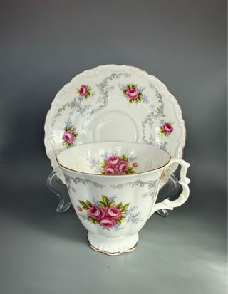 Taza y platillo café Royal Albert Tranquillity