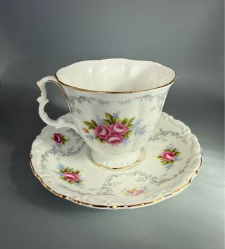 Taza y platillo café Royal Albert Tranquillity