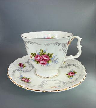 Taza y platillo café Royal Albert Tranquillity