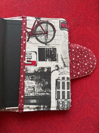 Funda libro abierto personalizada