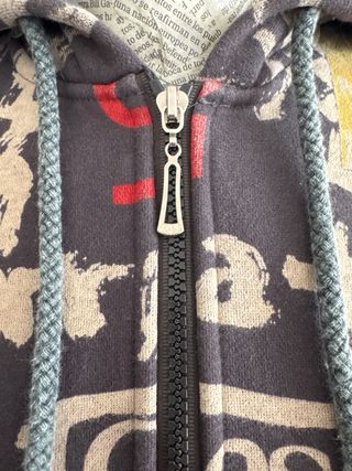 Chaqueta de algodón con estampado