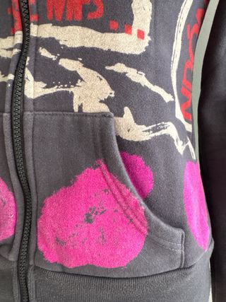 Chaqueta de algodón con estampado