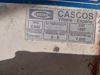 Elevador 4 columnas CASCOS