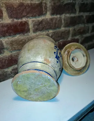 Tarro farmacia antiguo NUX GALLAR