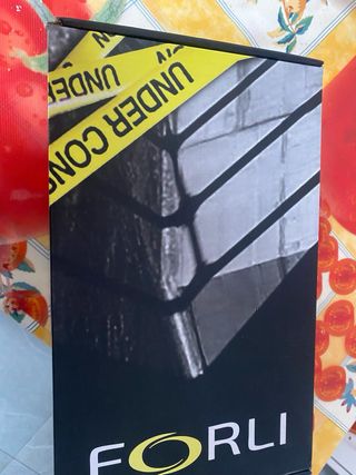 Zapatos de seguridad FORLI azul y rojo