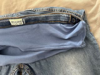 Vaqueros premamá tipo malla