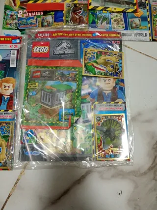 Lote 5 Revistas LEGO Jurassic World