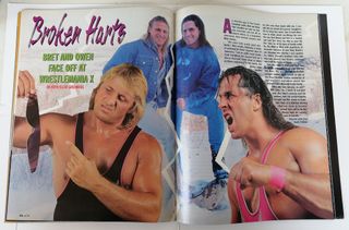 WWF WWE Magazine wrestling vintage aprile 1994