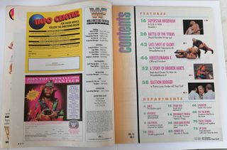 WWF WWE Magazine wrestling vintage aprile 1994