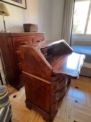 Secreter Escritorio Madera Antiguo