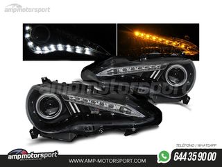 FAROS DELANTEROS LUZ DIURNA LED REAL DRL PARA TOYOTA GT86