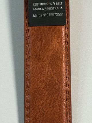 Cinturón Hombre Piel 125cm