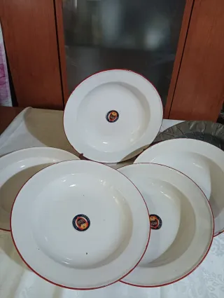 PLATOS HONDOS METAL ESMALTADO EGSA