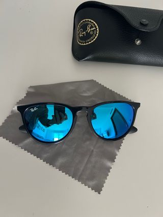 Gafas de Sol Ray-Ban Negras y Azules